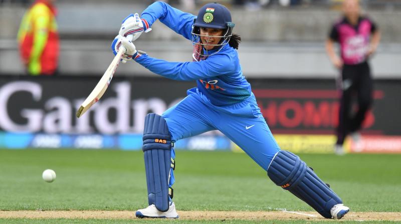 Mandhana said her next aim was to carry on batting till the end of the innings. (Photo: AFP) Mandhana said her next aim was to carry on batting till the end of the innings. (Photo: AFP)