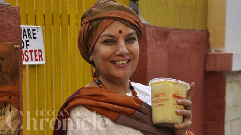 She is on a UK tour with her one-woman play 'Broken Images' She is on a UK tour with her one-woman play 'Broken Images'