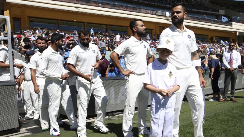 'Retaining the ICC Test Championship Mace once again is something we are all really proud of. Our team has been doing well across formats but it gives us extra pleasure to come out on top of the Test rankings', Virat Kohli said. (Photo: AP) 'Retaining the ICC Test Championship Mace once again is something we are all really proud of. Our team has been doing well across formats but it gives us extra pleasure to come out on top of the Test rankings', Virat Kohli said. (Photo: AP)