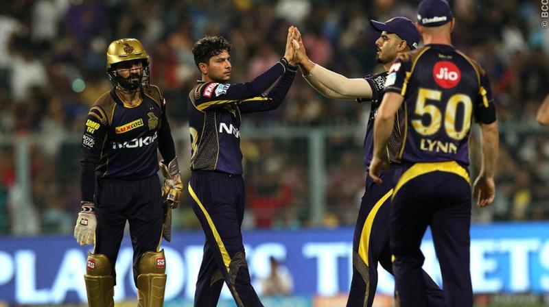 Kuldeep Yadav got the dismissal of Ajinkya Rahane. (Photo: BCCI) Kuldeep Yadav got the dismissal of Ajinkya Rahane. (Photo: BCCI)
