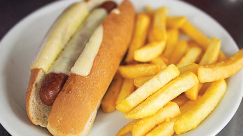 In referring to hot dogs, the term “dog” is a reference to the sausage but not to its contents In referring to hot dogs, the term “dog” is a reference to the sausage but not to its contents