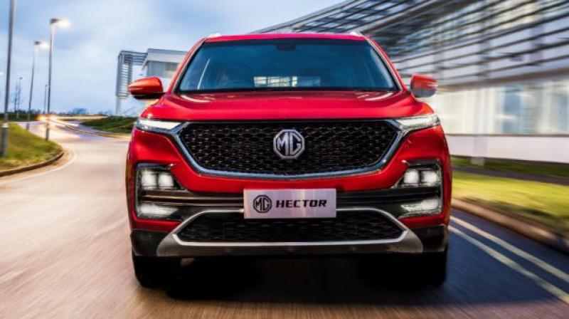 MG Motor has taken the wraps off the Hector, its first product for India. MG Motor has taken the wraps off the Hector, its first product for India.