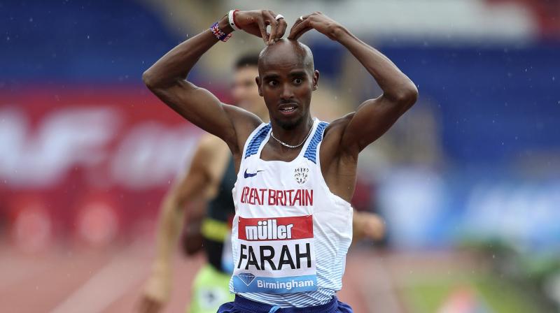 Farah will retire from the track at the Diamond League finals in Zurich on Thursday. (Photo:AP) Farah will retire from the track at the Diamond League finals in Zurich on Thursday. (Photo:AP)