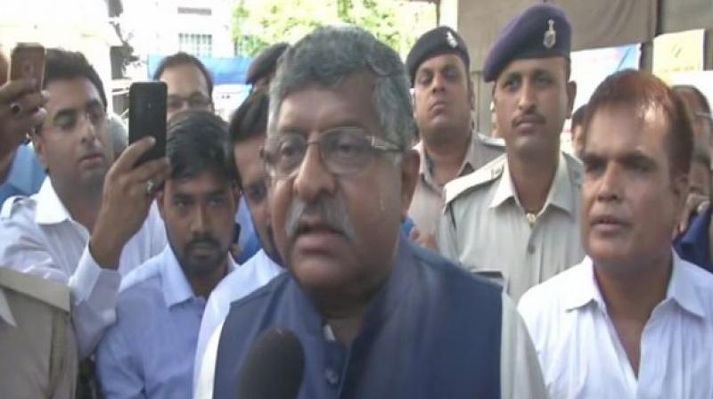 'The country will achieve new levels of growth in the coming days. I am confident of my victory as always,' Prasad said. (Photo: ANI) 'The country will achieve new levels of growth in the coming days. I am confident of my victory as always,' Prasad said. (Photo: ANI)