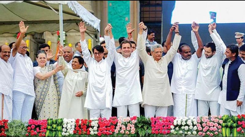 Rahul Gandhi with other opposition leaders (Photo: File) Rahul Gandhi with other opposition leaders (Photo: File)