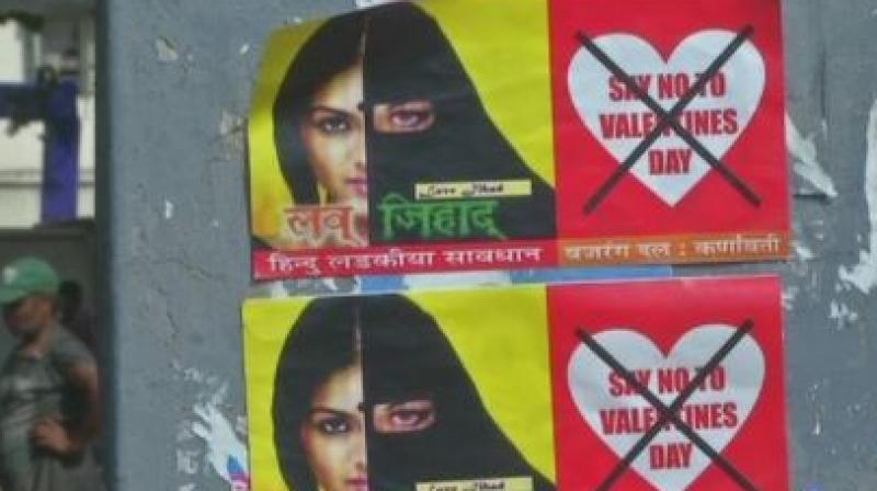 Hindu right-wing militants harass couples on Valentine's Day in India
