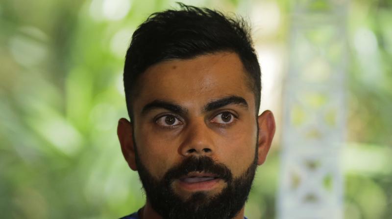 Virat Kohli wants his boys not to get complacent and rather focus on their job.(Photo: AP) Virat Kohli wants his boys not to get complacent and rather focus on their job.(Photo: AP)