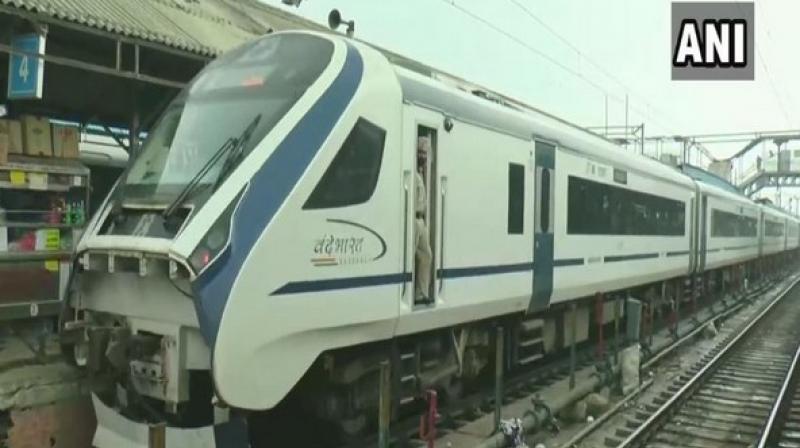 Vande Bharat Express leaves for Secunderabad | Vande Bharat Express ...