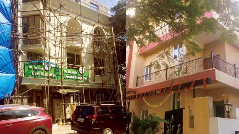 Oramangala may be unrecognisable in recent years with commercial units springing up in several of its residential localities, but the BBMP seemed to suddenly wake up to the fact on Monday with officials of its south zone sealing eight such establishments in the area. Oramangala may be unrecognisable in recent years with commercial units springing up in several of its residential localities, but the BBMP seemed to suddenly wake up to the fact on Monday with officials of its south zone sealing eight such establishments in the area.