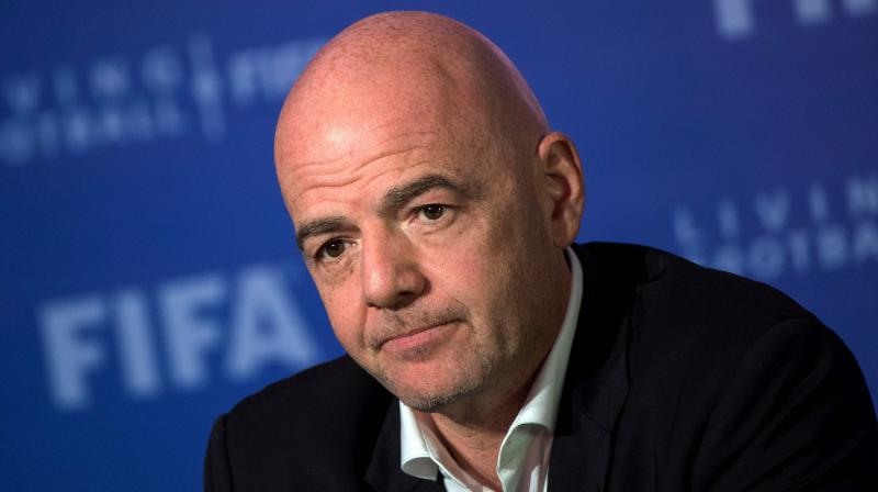 FIFA President Gianni Infantino. AFP Photo