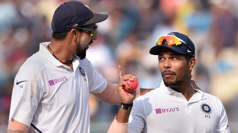 Indian pace bowlers Umesh Yadav and Ishant Sharma. PTI Photo