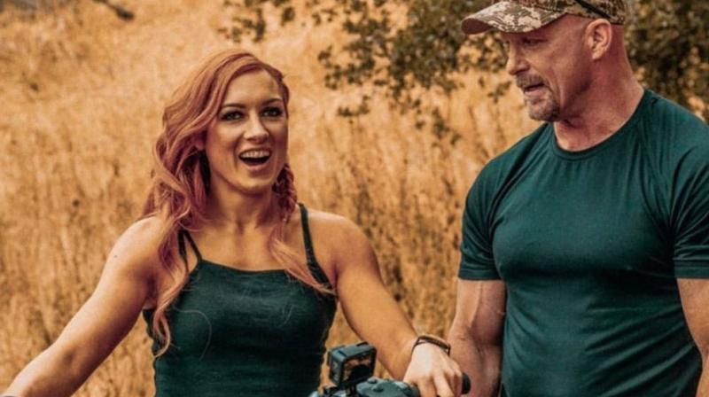Recently, a video has gone viral on the social media, in the video the former WWE superstar can be seen asking WWE Raw Women’s Champion Becky Lynch to have a beer drinking session with the WWE Hall of Famer. ‘The Man’ accepted the invitation but in the end the ‘Irish Lass-kicker’ stunned the Stone Cold Steve Austin with his own move. (Photo: Twitter) Recently, a video has gone viral on the social media, in the video the former WWE superstar can be seen asking WWE Raw Women’s Champion Becky Lynch to have a beer drinking session with the WWE Hall of Famer. ‘The Man’ accepted the invitation but in the end the ‘Irish Lass-kicker’ stunned the Stone Cold Steve Austin with his own move. (Photo: Twitter)