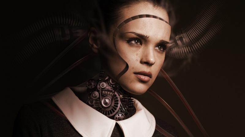 Ai-Da can draw from sight thanks to cameras in her eyeballs and AI algorithms created by scientists at the University of Oxford that help produce co-ordinates for her arm to create art. (Photo: Representational/Pixabay) Ai-Da can draw from sight thanks to cameras in her eyeballs and AI algorithms created by scientists at the University of Oxford that help produce co-ordinates for her arm to create art. (Photo: Representational/Pixabay)