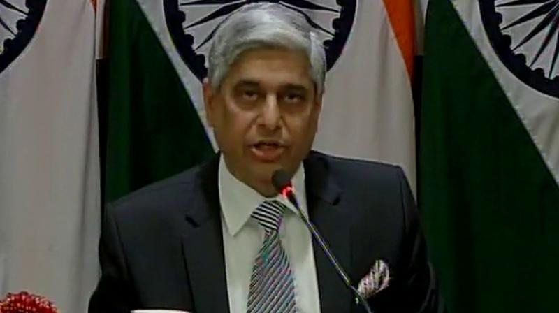 External Affairs Ministry Spokesperson Vikas Swarup. (Photo: Twitter) External Affairs Ministry Spokesperson Vikas Swarup. (Photo: Twitter)