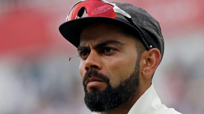 In a video available on his mobile app, Kohli was reading tweets and Instagram messages on November 5 when he came across an user, who said the Indian mainstay has nothing special in his batting. (Photo: AFP) In a video available on his mobile app, Kohli was reading tweets and Instagram messages on November 5 when he came across an user, who said the Indian mainstay has nothing special in his batting. (Photo: AFP)
