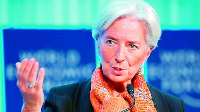 Christine Lagarde is IMF chair. Christine Lagarde is IMF chair.