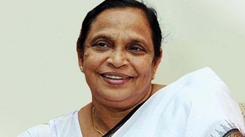 K.C. Rosakutty, SWC chairperson K.C. Rosakutty, SWC chairperson