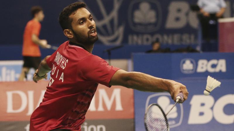 HS Prannoy saw off three-time Olympic silver medallist Lee Chong Wei 21-10, 21-18 in a 40-minute contest. (Photo:AP) HS Prannoy saw off three-time Olympic silver medallist Lee Chong Wei 21-10, 21-18 in a 40-minute contest. (Photo:AP)
