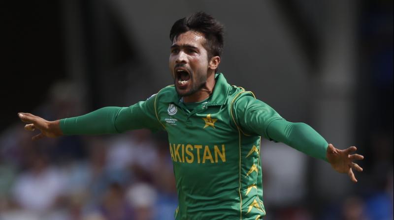 "Amir is fully fit and available for selection for tomorrow's game," Sarfaraz said in his pre-match press conference. (Photo: AP) "Amir is fully fit and available for selection for tomorrow's game," Sarfaraz said in his pre-match press conference. (Photo: AP)