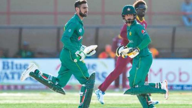 Despite Shoaib Malik and Mohammad Hafeez's omission, the PCB maintained the two will be available for selection. Malik had announced his retirement from ODIs after the World Cup and will now only play T20 format while Hafeez has retired from Test cricket. (Photo:AFP) Despite Shoaib Malik and Mohammad Hafeez's omission, the PCB maintained the two will be available for selection. Malik had announced his retirement from ODIs after the World Cup and will now only play T20 format while Hafeez has retired from Test cricket. (Photo:AFP)