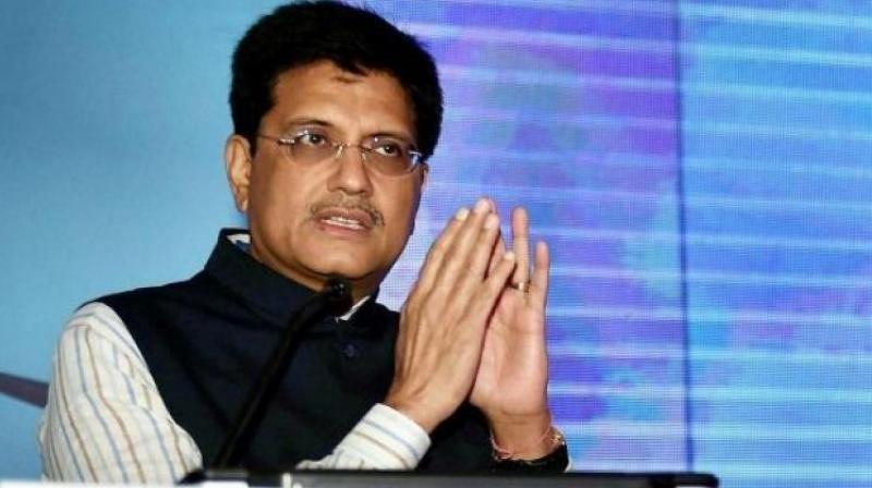 Power Minister Piyush Goyal. Power Minister Piyush Goyal.