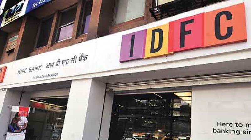 The scrip of IDFC Bank rose 4.26 per cent to close at Rs 42.85 on BSE. The scrip of IDFC Bank rose 4.26 per cent to close at Rs 42.85 on BSE.