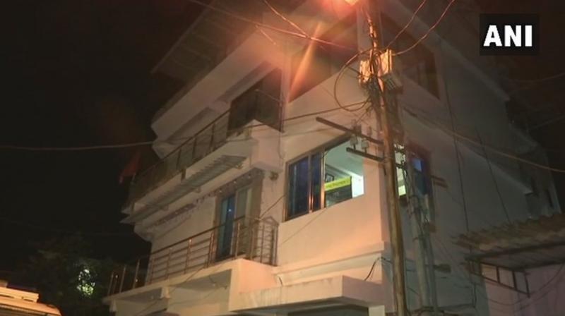 ATS sleuths raided the residence and shop of the accused at Bhandar Aali in Nallasopara late on Thursday night. (Photo: ANI/Twitter) ATS sleuths raided the residence and shop of the accused at Bhandar Aali in Nallasopara late on Thursday night. (Photo: ANI/Twitter)