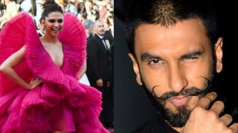 Deepika Padukone and Ranveer Singh. Deepika Padukone and Ranveer Singh.