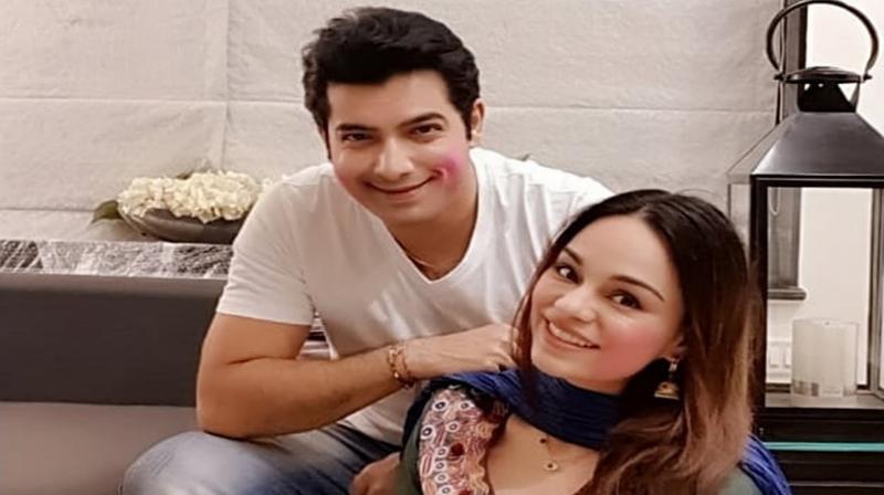 Ssharad Malhotra and Ripci Bhatia. (Photo: Instagram) Ssharad Malhotra and Ripci Bhatia. (Photo: Instagram)
