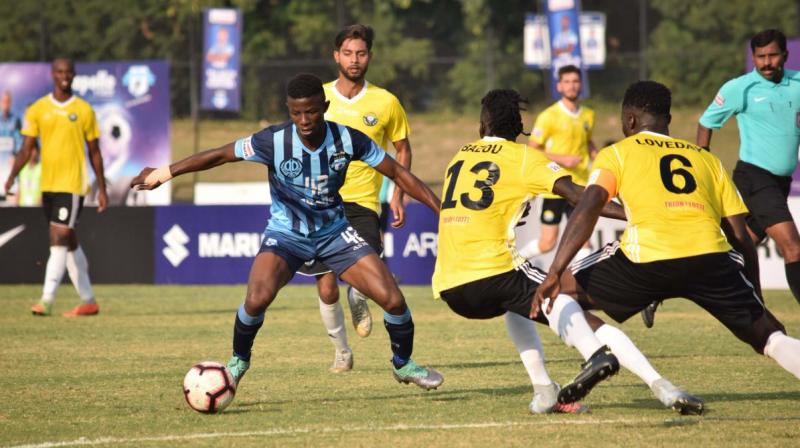 Real Kashmir had turned up for the game last month, asserting that all the security arrangements were in place and they be awarded the three points after Minerva's no-show. (Photo: Twitter) Real Kashmir had turned up for the game last month, asserting that all the security arrangements were in place and they be awarded the three points after Minerva's no-show. (Photo: Twitter)