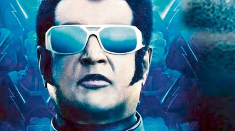 Rajinikanth in 2.0 movie Rajinikanth in 2.0 movie