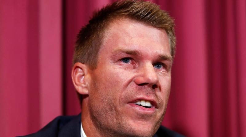 Warner's one-year ban will end in March, next year. Consequently, he will be eligible to play in tournaments like the Indian Premier League and World Cup. (Photo: AP) Warner's one-year ban will end in March, next year. Consequently, he will be eligible to play in tournaments like the Indian Premier League and World Cup. (Photo: AP)