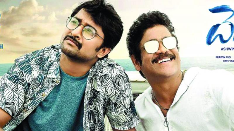 Nagarjuna and Nani in Devadas Nagarjuna and Nani in Devadas