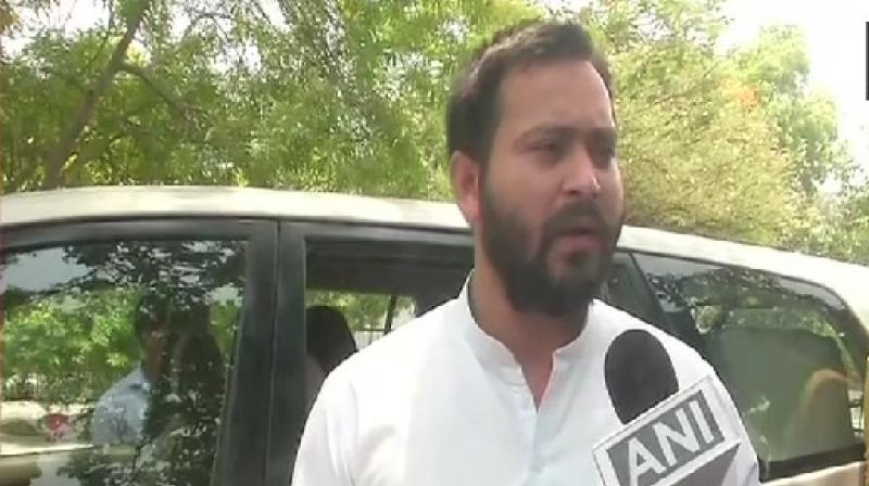 'The former CBI director also said they (JD(U) and BJP) are involved in sending Lalu Prasad Yadav to jail,' alleged the RJD leader. (Photo: ANI) 'The former CBI director also said they (JD(U) and BJP) are involved in sending Lalu Prasad Yadav to jail,' alleged the RJD leader. (Photo: ANI)