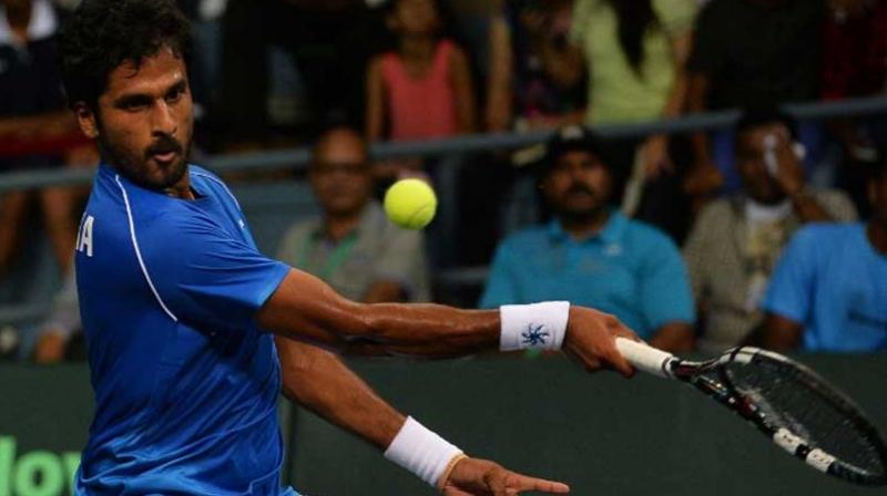 Both Myneni and Ramkumar have been striving to make an impression on the Tour but mostly they have competed at the Challenger level. (AFP) Both Myneni and Ramkumar have been striving to make an impression on the Tour but mostly they have competed at the Challenger level. (AFP)