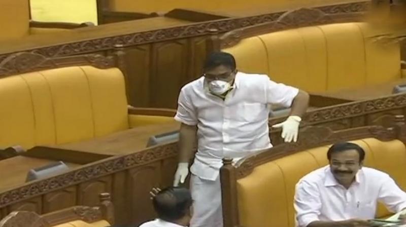 Kuttiady MLA Parakkal Abdulla said his act was only to bring the government’s attention to the situation in Kuttiyadi-Perambra region, the epicentre of the Nipah virus. (Photo: ANI | Twitter) Kuttiady MLA Parakkal Abdulla said his act was only to bring the government’s attention to the situation in Kuttiyadi-Perambra region, the epicentre of the Nipah virus. (Photo: ANI | Twitter)