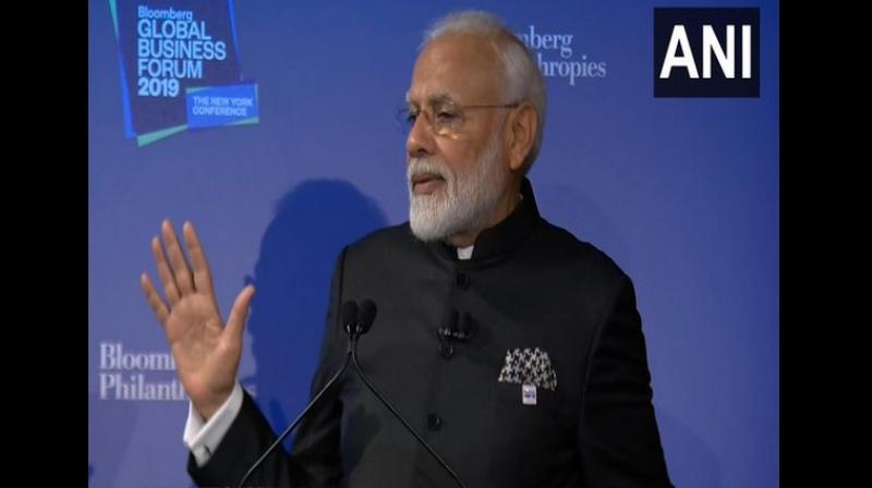 "We have the challenge of nuclear energy because we are not a member of NSG (Nuclear Suppliers Group), so we face the issue of supply of fuel. If we get a solution on that front, then we can come out as a model and work in this sector," Modi said. (Photo: ANI) "We have the challenge of nuclear energy because we are not a member of NSG (Nuclear Suppliers Group), so we face the issue of supply of fuel. If we get a solution on that front, then we can come out as a model and work in this sector," Modi said. (Photo: ANI)