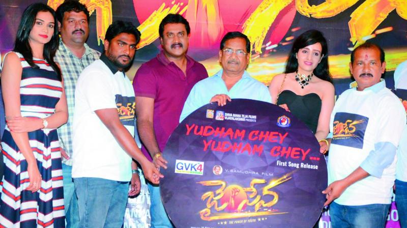 Sirish Reddy, Sunil, B Gopal and Samudra Sirish Reddy, Sunil, B Gopal and Samudra