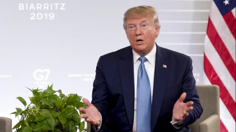 On Friday, Trump had asked American companies to ‘immediately start looking for an alternative to China’, including shifting manufacturing of their products to the US after Beijing imposed additional tariffs on USD 75 billion worth of US goods. (Photo: AP) On Friday, Trump had asked American companies to ‘immediately start looking for an alternative to China’, including shifting manufacturing of their products to the US after Beijing imposed additional tariffs on USD 75 billion worth of US goods. (Photo: AP)