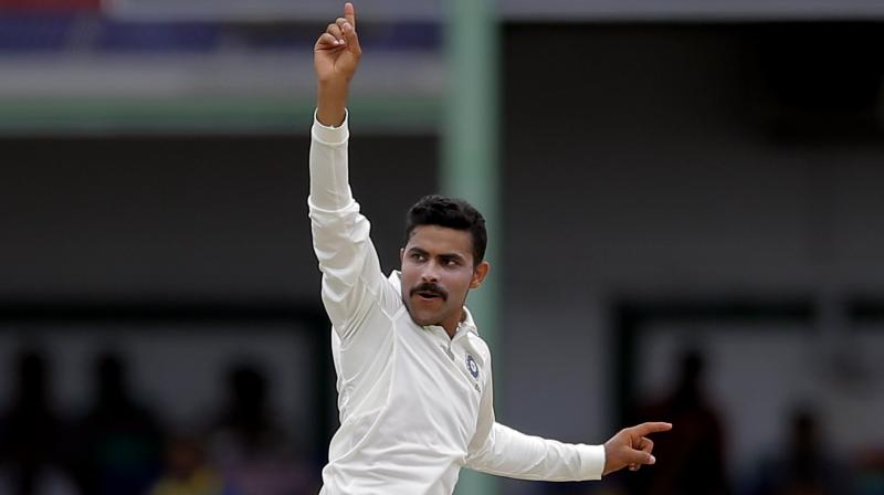 Ravindra Jadeja (32 Tests) became the second fastest Indian to pick up 150 Test wickets after Ravichandran Ashwin (29 Tests). (Photo: Ravindra Jadeja (32 Tests) became the second fastest Indian to pick up 150 Test wickets after Ravichandran Ashwin (29 Tests). (Photo: