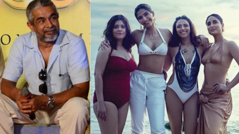 Shashanka Ghosh and a still from the movie Veere Di Wedding Shashanka Ghosh and a still from the movie Veere Di Wedding