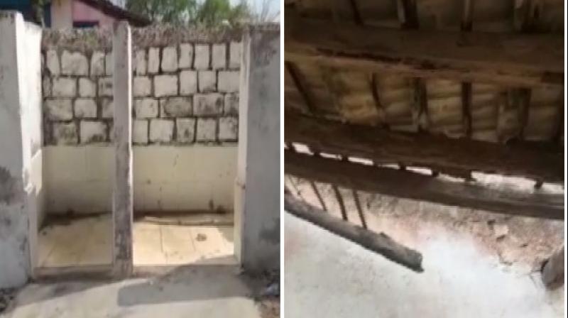 The Government Primary School Bamhori Bika School also does not have basic facilities like drinking water and electricity. (Photo: ANI) The Government Primary School Bamhori Bika School also does not have basic facilities like drinking water and electricity. (Photo: ANI)