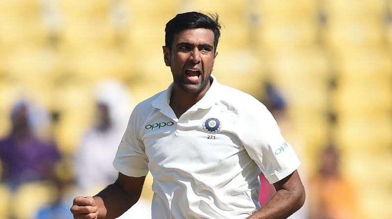 Ravichandran Ashwin created history as he became the fastest bowler to take 300 Test wickets, getting to the milestone in just 54 matches.(Photo: AFP) Ravichandran Ashwin created history as he became the fastest bowler to take 300 Test wickets, getting to the milestone in just 54 matches.(Photo: AFP)