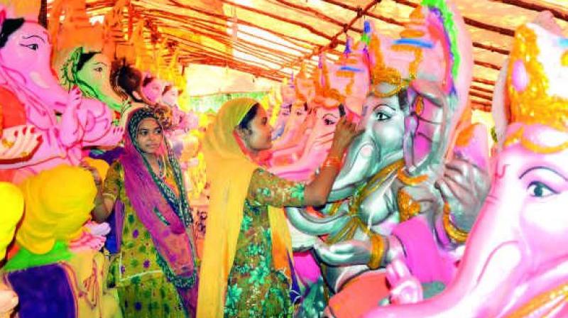 The Bhagyanagar Ganesh Utsav Samiti has put out a list for the GHMC, requesting restoration works to be completed before the festival. (Representational image) The Bhagyanagar Ganesh Utsav Samiti has put out a list for the GHMC, requesting restoration works to be completed before the festival. (Representational image)