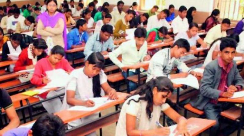 The department of education has sent a few lectures on deputation to these institutions who conduct classes for three days in a week at each institution. (Representational Image) The department of education has sent a few lectures on deputation to these institutions who conduct classes for three days in a week at each institution. (Representational Image)