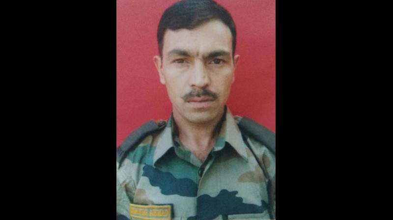 Gunmen barged into the house of Mukhtar Ahmad Malik in Shurat village of Kulgam and shot him dead from a close range. (Photo: Twitter | ANI) Gunmen barged into the house of Mukhtar Ahmad Malik in Shurat village of Kulgam and shot him dead from a close range. (Photo: Twitter | ANI)