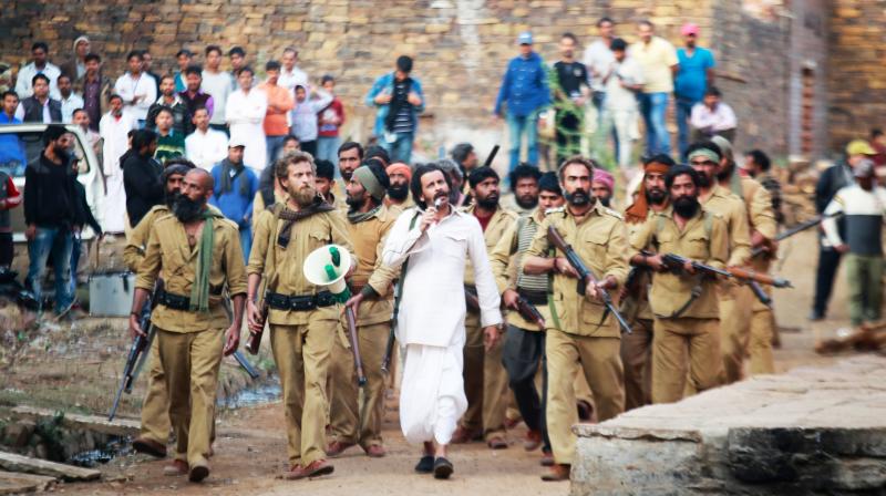 Manoj Bajpayee in the still from Sonchiriya. Manoj Bajpayee in the still from Sonchiriya.