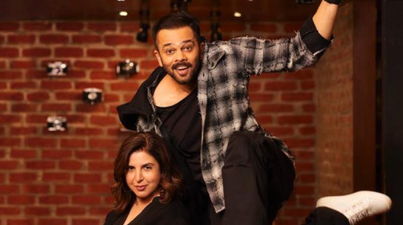 Farah Khan and Rohit Shetty. (Photo: Twitter) Farah Khan and Rohit Shetty. (Photo: Twitter)
