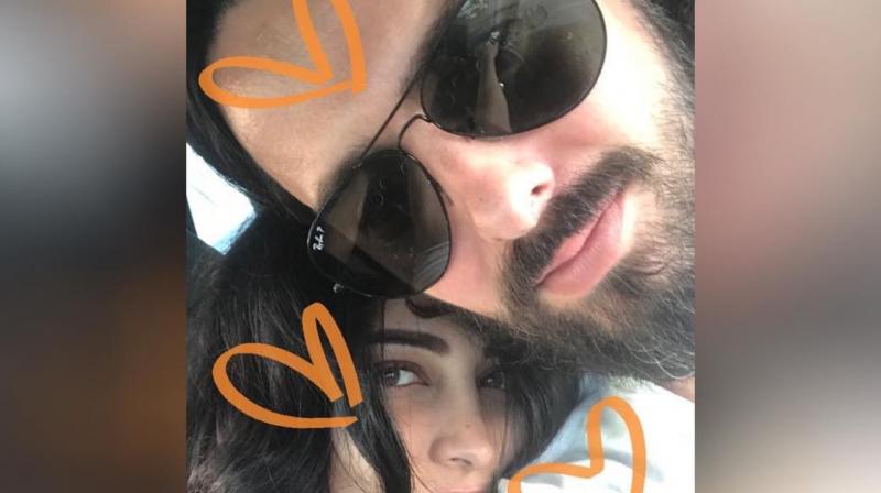Shruti Haasan with her alleged boyfriend Michael Corsale. Shruti Haasan with her alleged boyfriend Michael Corsale.