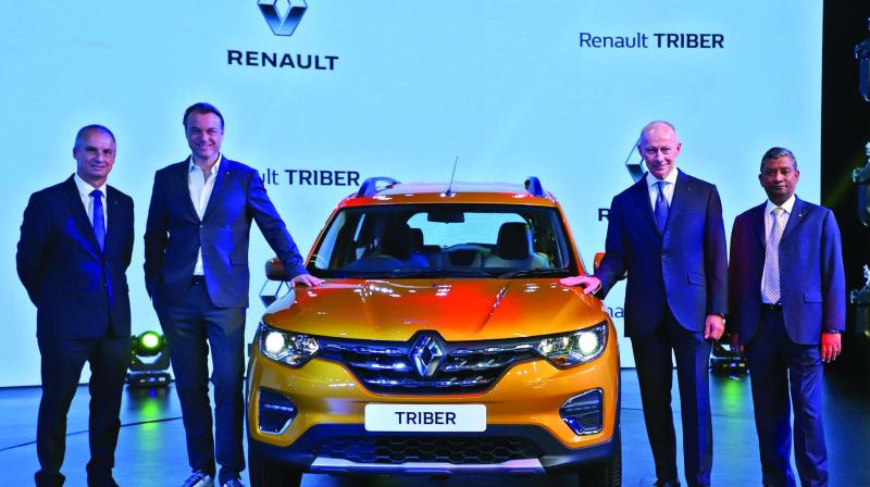 The company said Renault Triber, made at its Chennai factory, will be commercially sold in India in the second half of 2019, when the price would also be revealed. The company said Renault Triber, made at its Chennai factory, will be commercially sold in India in the second half of 2019, when the price would also be revealed.